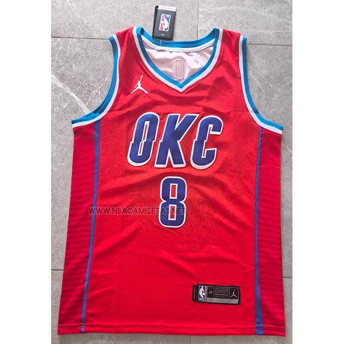 Camiseta Oklahoma City Thunder Jalen Williams NO 8 Statement 2024-25 Naranja